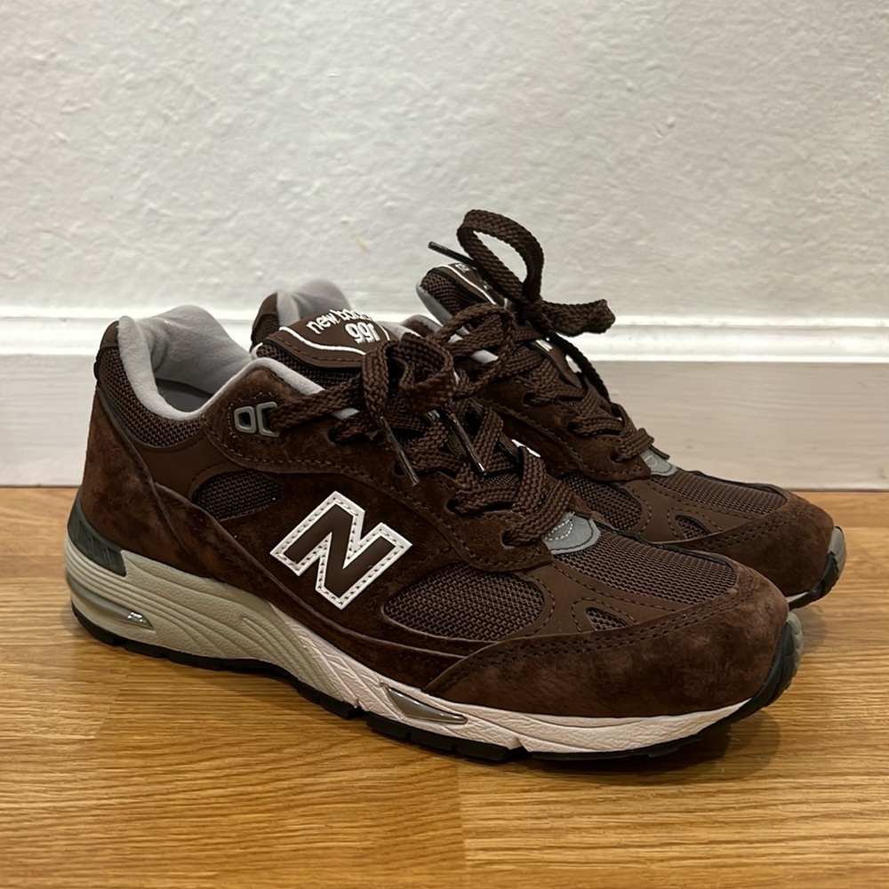 New Balance 991 Mocha Brown Made in UK Sz 6